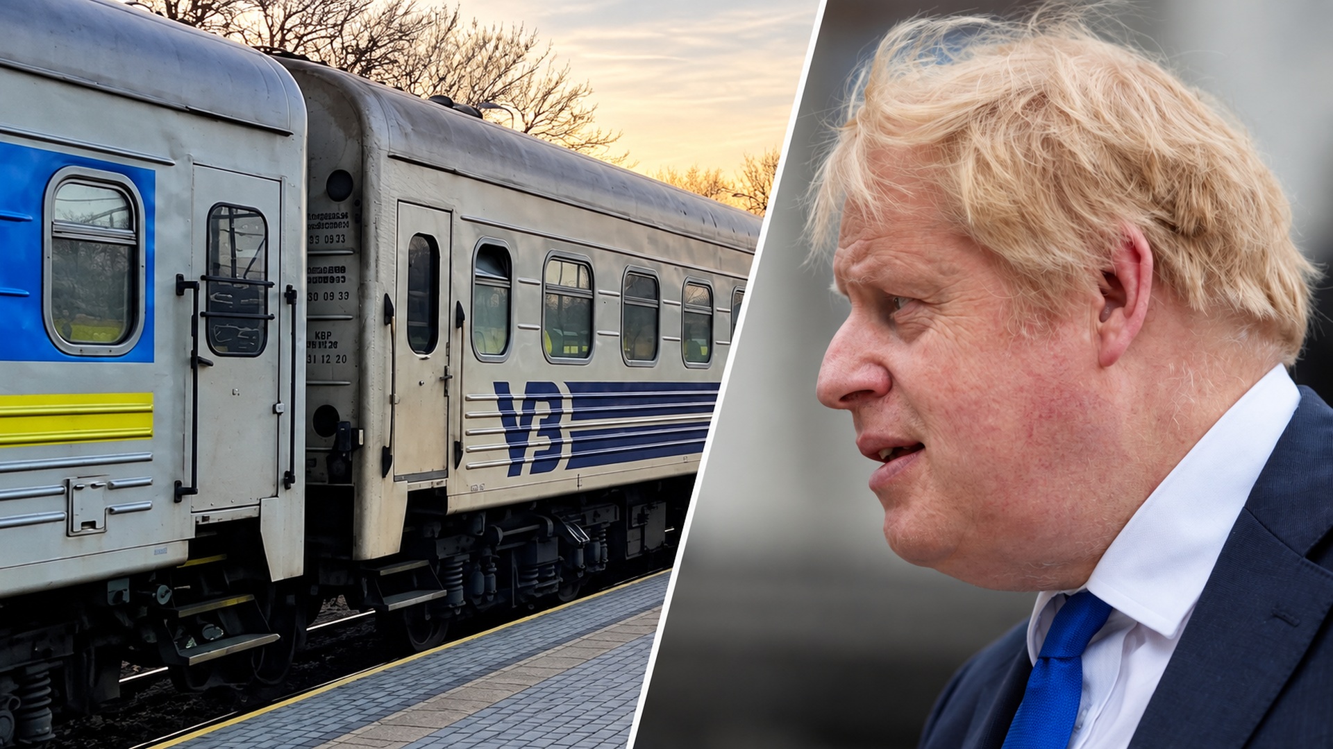 Russian Drone Strike Halts Train Carrying Boris Johnson and European Security Chiefs