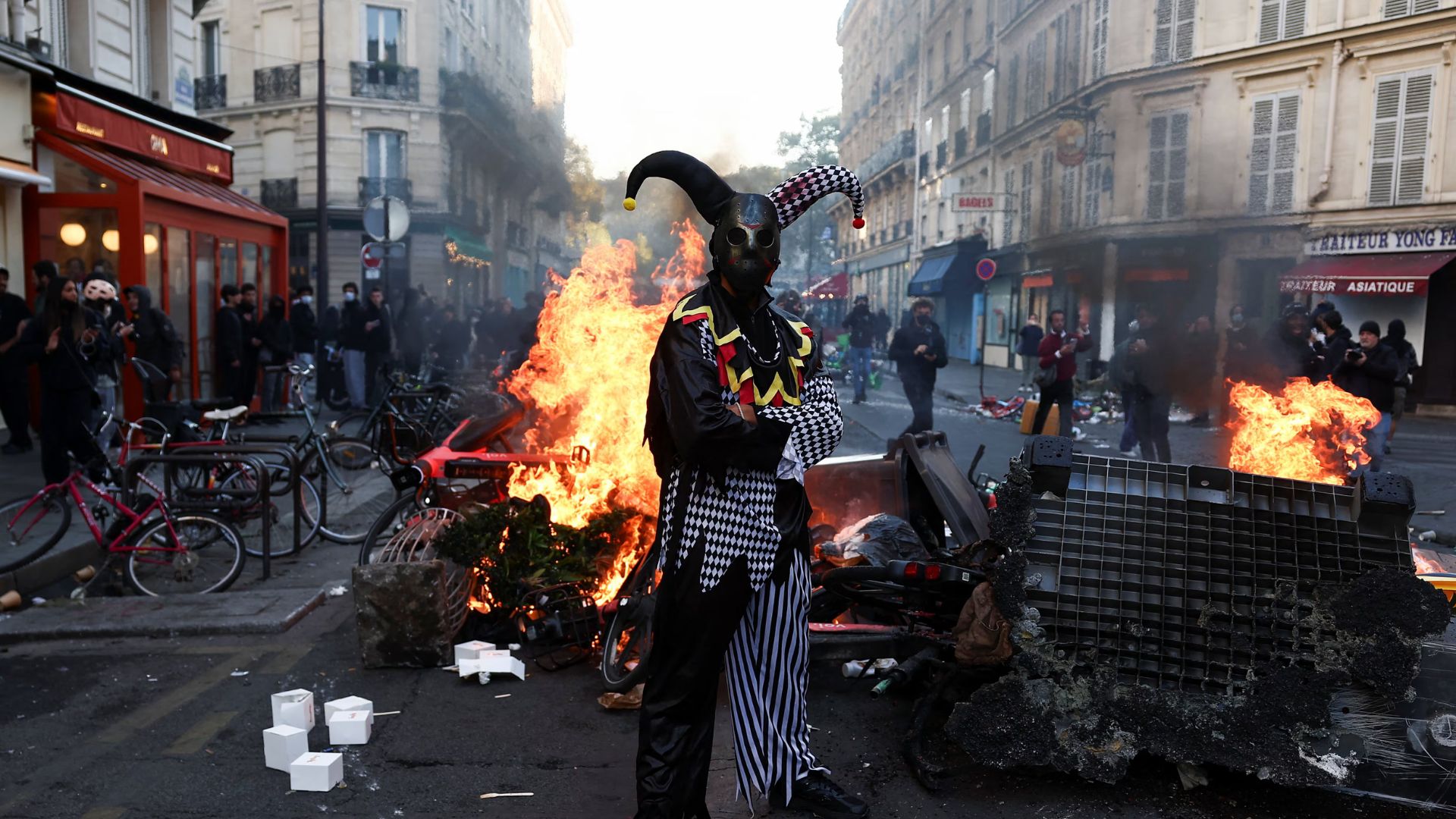 Macron Promises “Strong Measures” as France Braces for Halloween Unrest